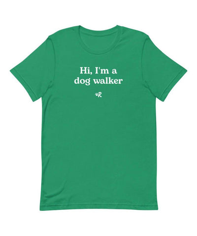 ‘Dog Walker’ Unisex T-Shirt Apparel Printful XS 
