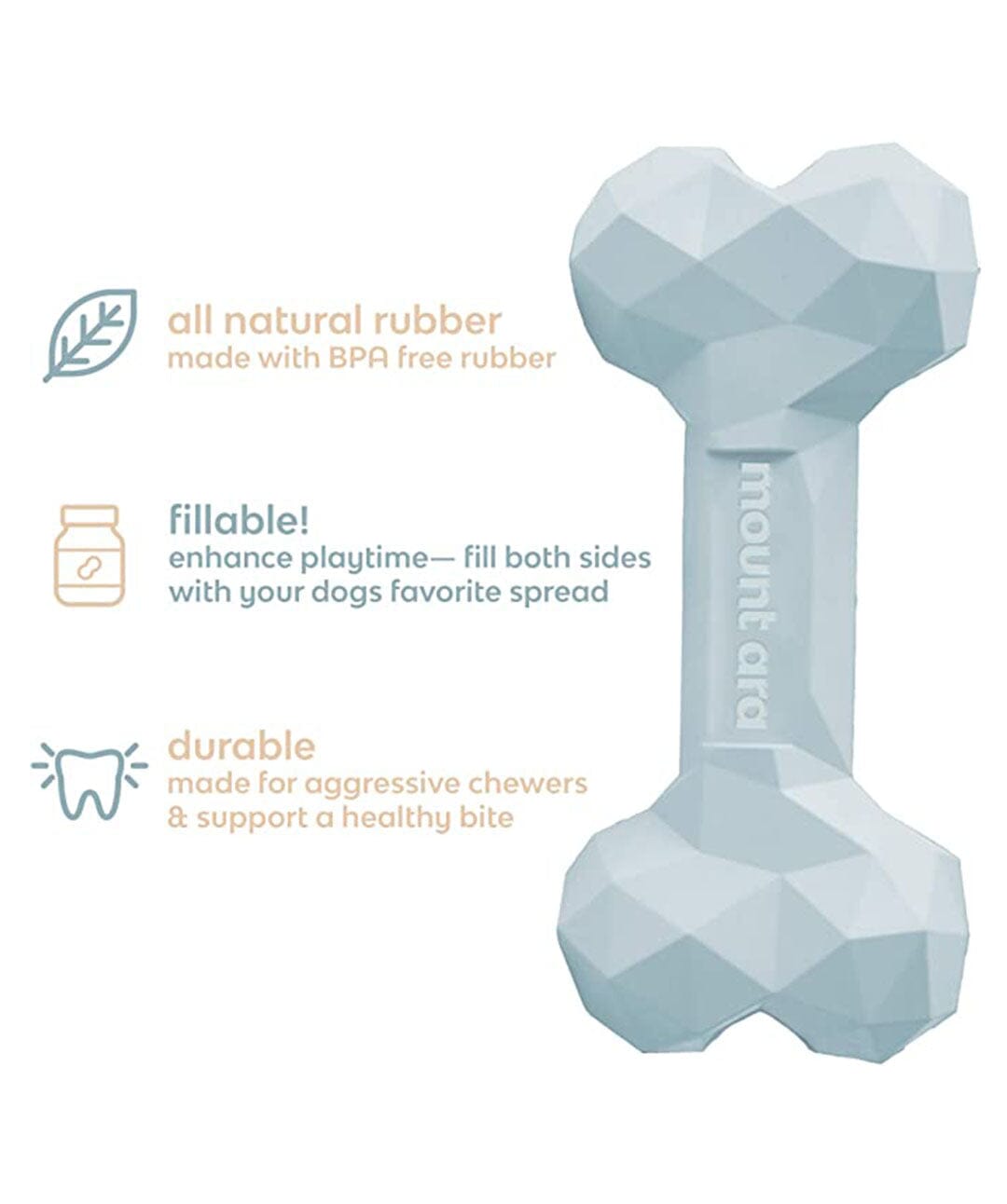 Mount Ara Playtime Chill Chew Kit for Dogs Chew Toys Rover 