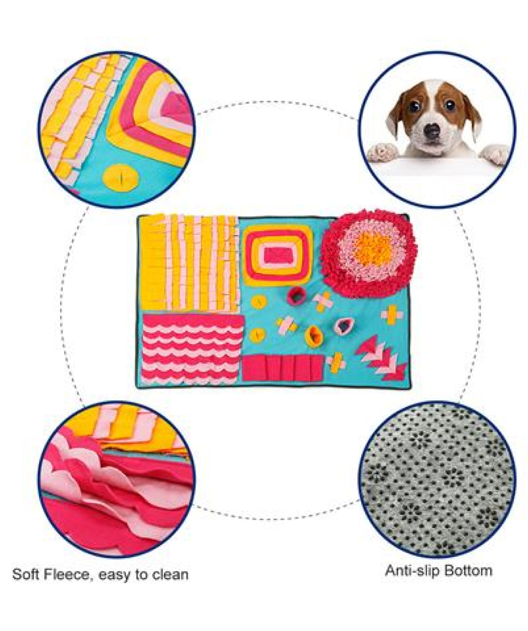 Pet Life Sniffer Snack Feeding Snuffle Mat Snuffle Mat Rover 