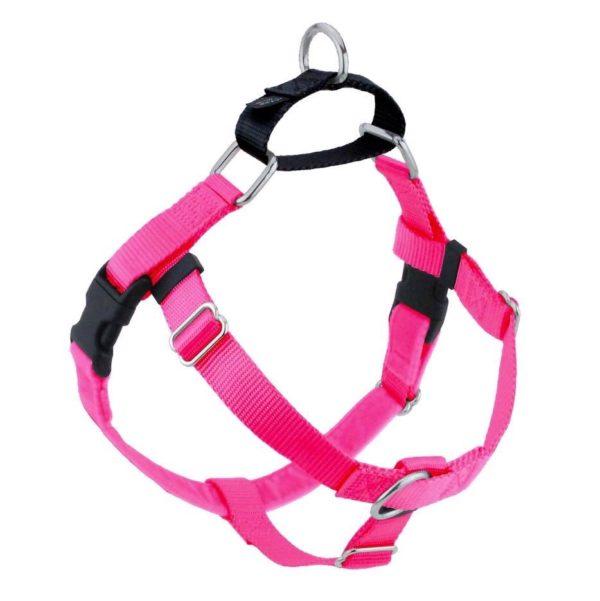 2 Hounds Freedom No-Pull Dog Harness Harness Rover XS Hot Pink 