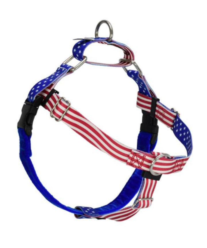 2 Hounds EarthStyle Freedom No-Pull Dog Harness Xs / BFF / with Training Leash