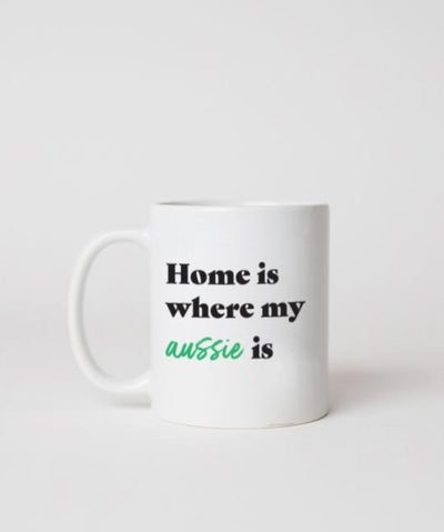Australian Shepherd ‘Home Is Where’ Mug Mug Rover Store 