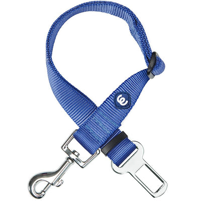 Blueberry Pet Adjustable Dog Seat Belt Tether Leash Blueberry Pet Periwinkle Blue 