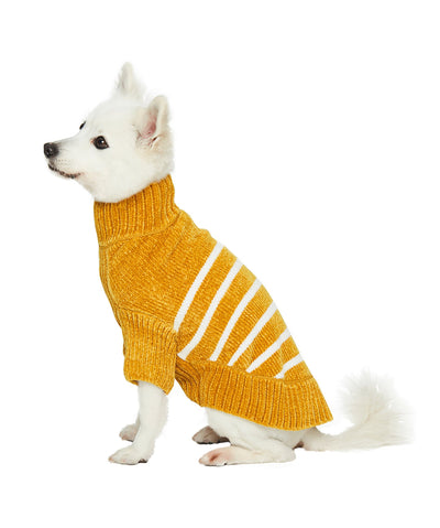 Blueberry Pet Soft & Cozy Striped Dog Sweater Dog Apparel Blueberry Pet 