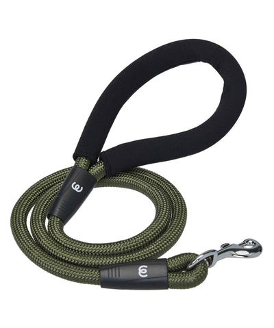 Blueberry Pet Solid Rope Dog Leash Leash Blueberry Pet Olive Green 