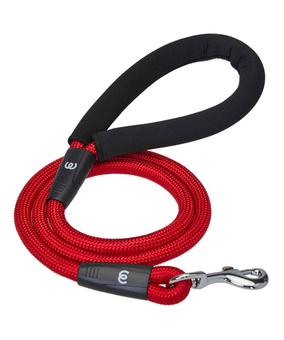 Blueberry Pet Solid Rope Dog Leash Leash Blueberry Pet Red 