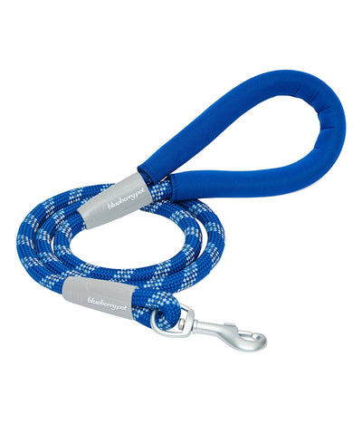 Blueberry Pet Striped Rope Dog Leash Leash Blueberry Pet Blue 