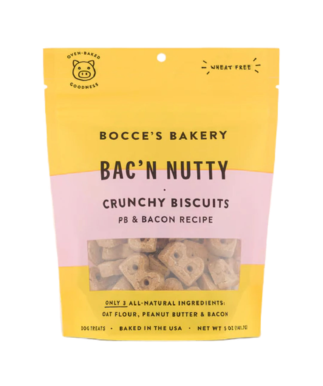 Bocce’s Bakery Bac N’ Nutty Dog Biscuits Dog Treats Rover 