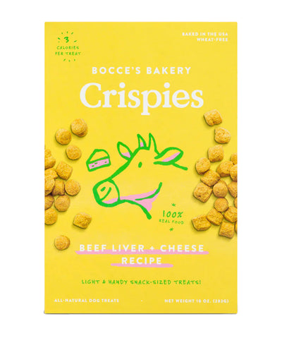 Bocce’s Beef Live & Cheese Crispies Dog Treats Dog Treats Rover 