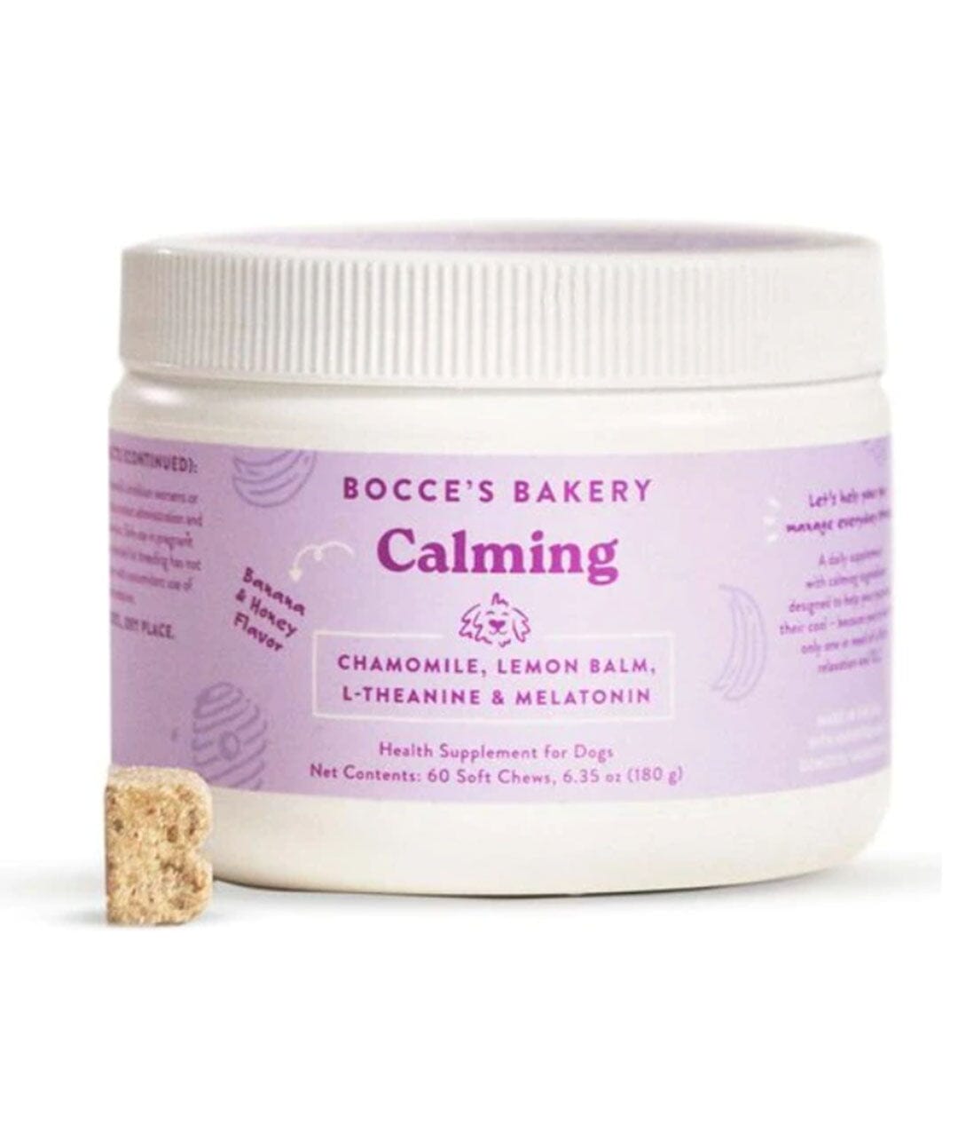 Bocce’s Calming Supplements Soft Chews Dog Treats Rover 