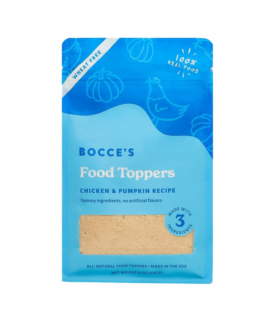 Bocce’s Chicken & Pumpkin Dog Food Topper Meal Topper Rover Chicken and Pumpkin 