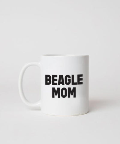 Bold ‘Dog Mom’ Mug Mug Rover Store Beagle 