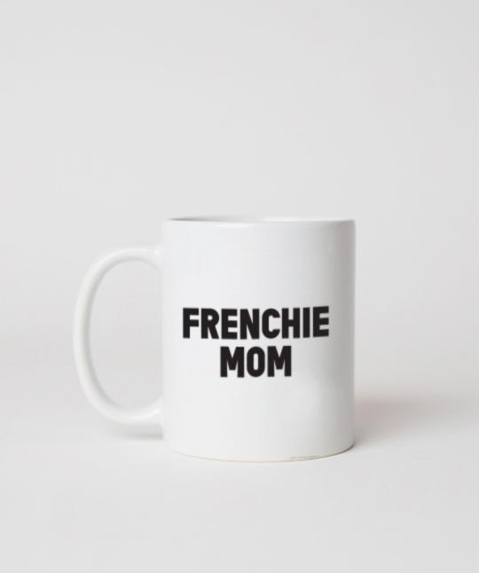 Bold ‘Dog Mom’ Mug Mug Rover Store French Bulldog 