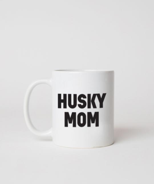 Bold ‘Dog Mom’ Mug Mug Rover Store Husky 