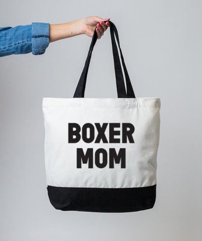 Boxer ‘Mom’ Tote Tote Rover Store 