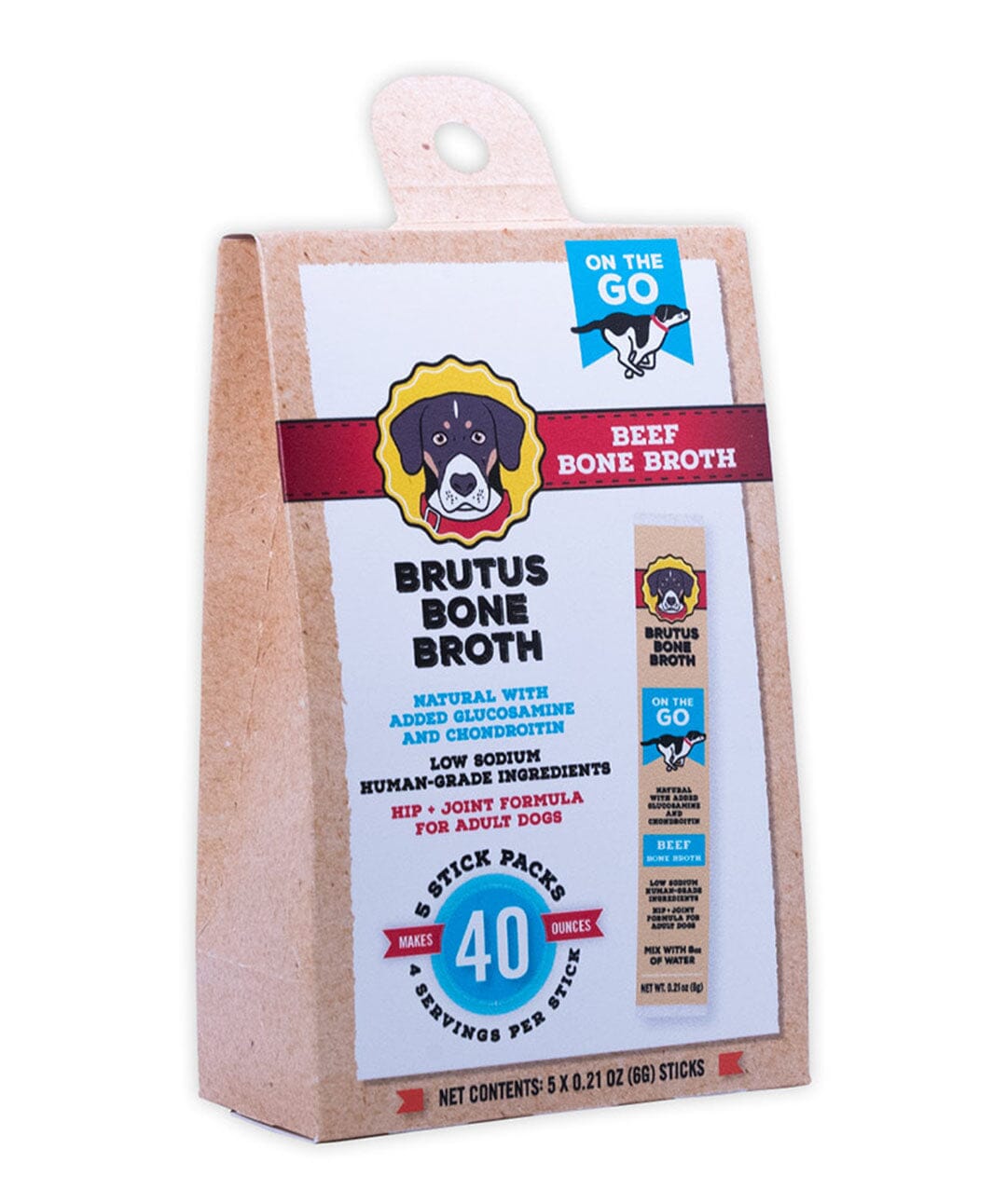 Brutus on the Go Powdered Bone Broth for Dogs Dog Treats Rover 