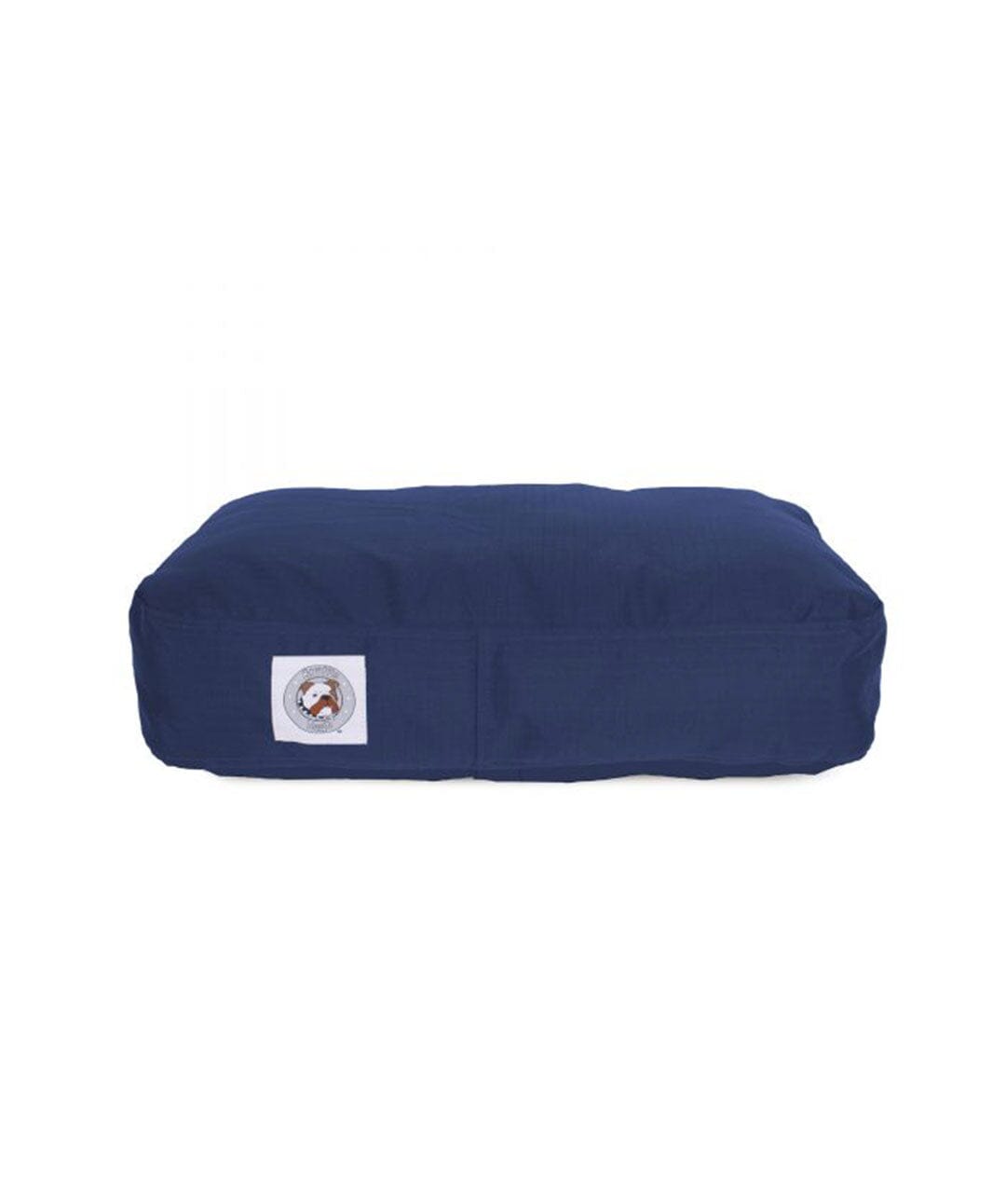 Navy blue dog bed