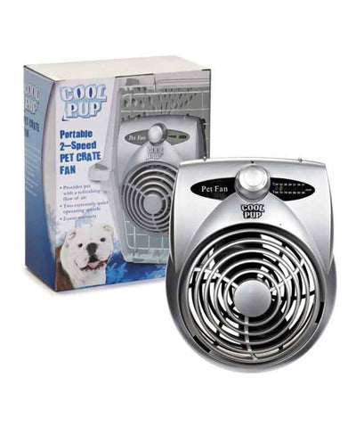 Cool Pup Portable Pet Crate Fan Dog Supplies Rover 