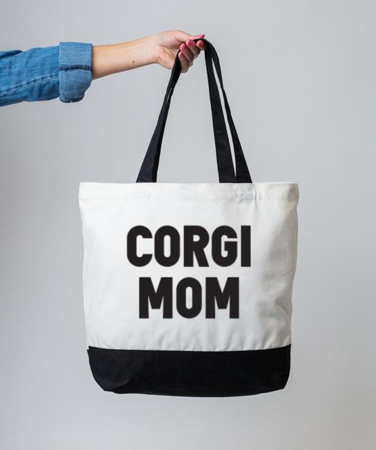 Corgi ‘Mom’ Tote Tote Rover Store 