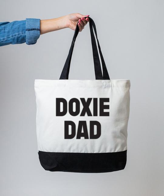 Dachshund ‘Dad’ Tote Tote Rover Store 