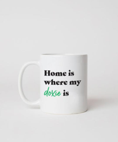 Dachshund ‘Home Is Where’ Mug Mug Rover Store 