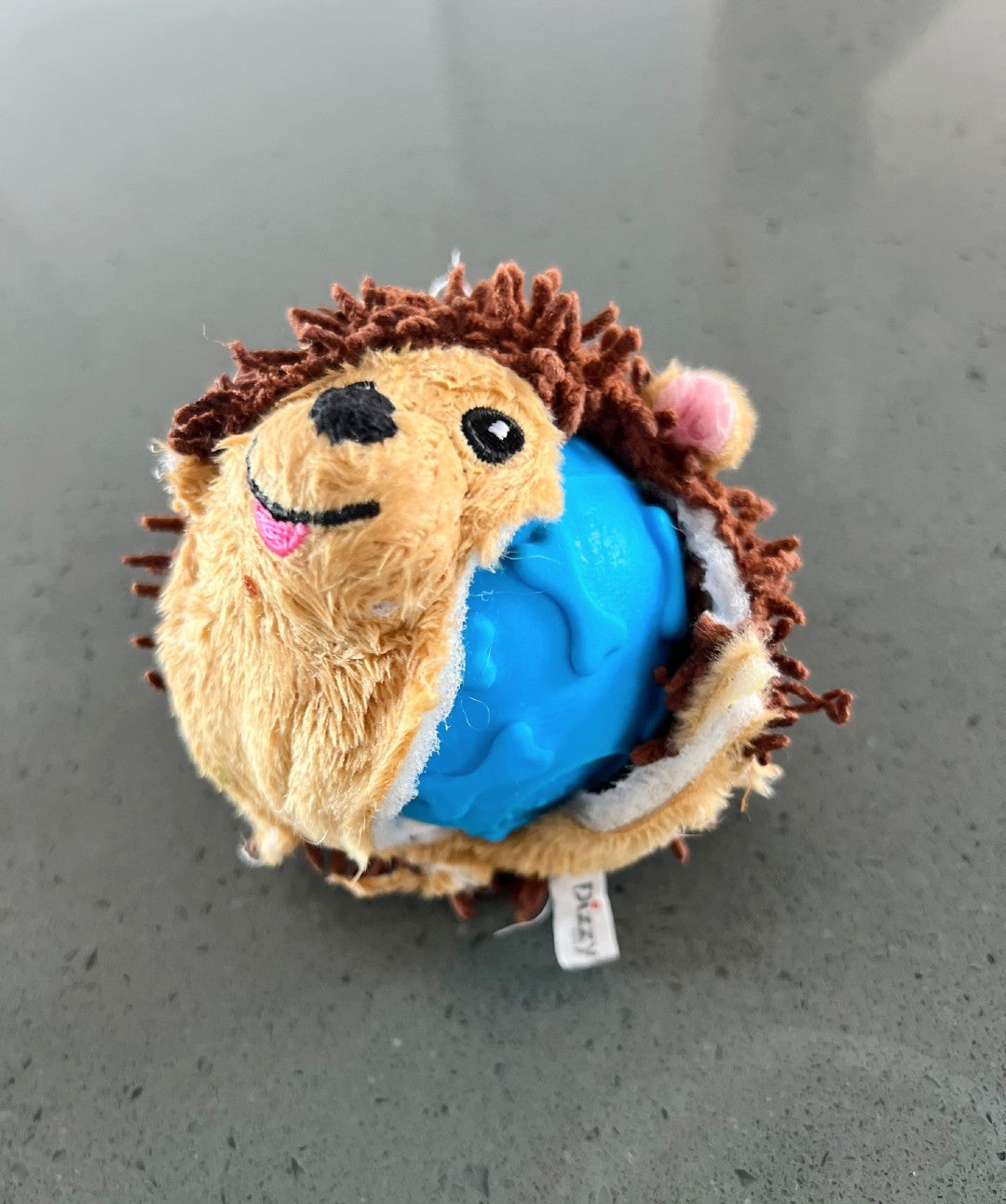 Dizzy Hedgehog Two-in-One Squeaker Ball Dog Toy Toys Dizzy Toys 