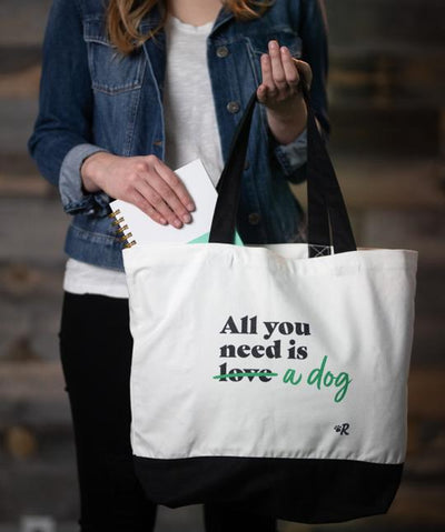 Dog ‘All You Need’ Tote Bag Tote Rover Store 