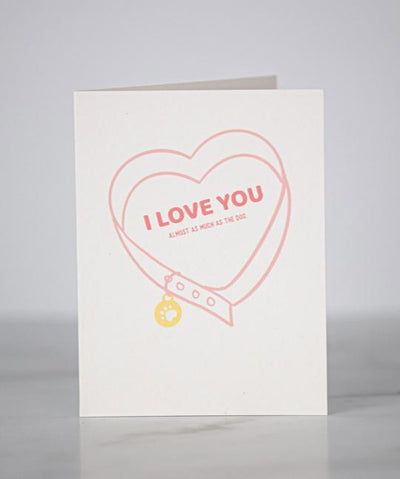 Dog ‘I Love You Almost as Much’ Greeting Cards - Set of 10 Rover Store 