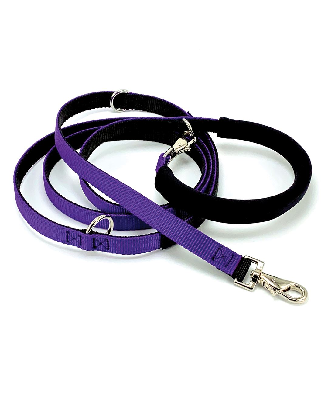 Dolan’s Dog Doodads Cruiser Dog Leash (7 Colors) Leash Dolan's Dog Doo-Dads Purple 7' Leash 