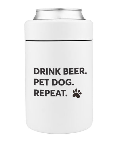 ‘Drink Beer. Pet Dog. Repeat’ Miir Insulated Can Chiller Can Cooler Rover 