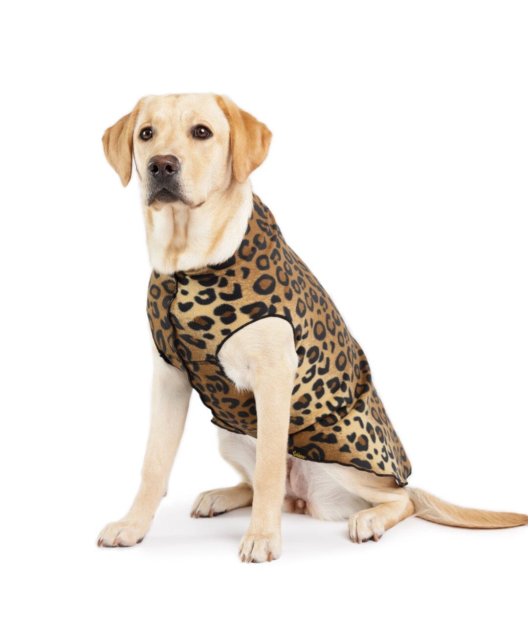 Goldpaw Stretch Fleece Dog Pullover Dog Jacket Gold Paw Leopard 2 