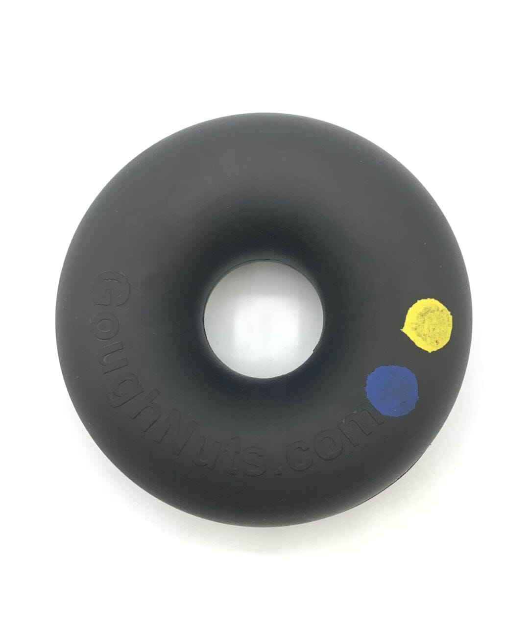 Goughnuts Ring Rubber Dog Toy Chew Toys Rover Black L 