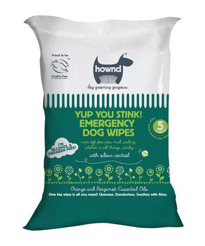 Hownd Yup You Stink Emergency Dog Wipes Grooming Wipes Rover 