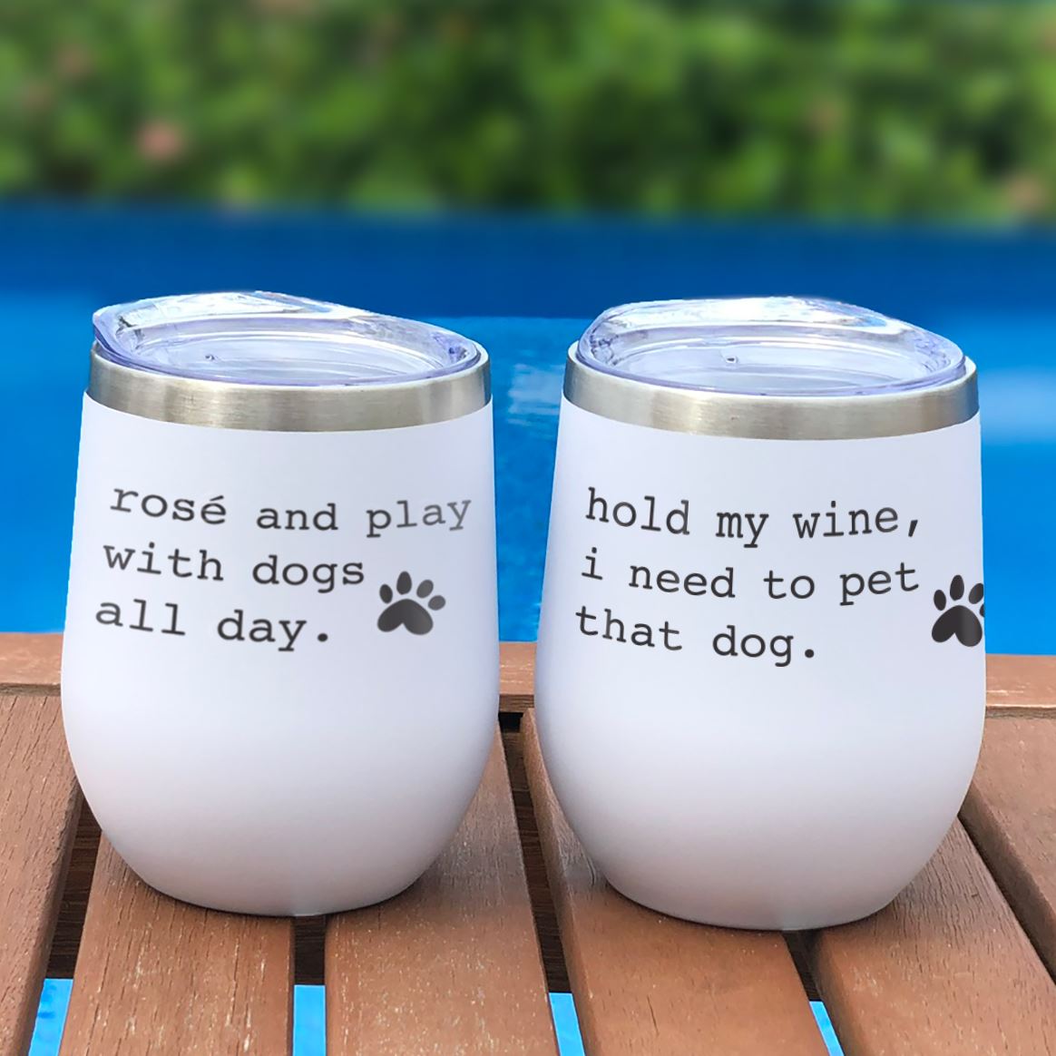 ‘I Need to Pet That Dog’ Insulated Tumbler Tumbler Rover 