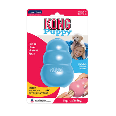 KONG® Puppy Dog Toy Toys KONG Blue XS 