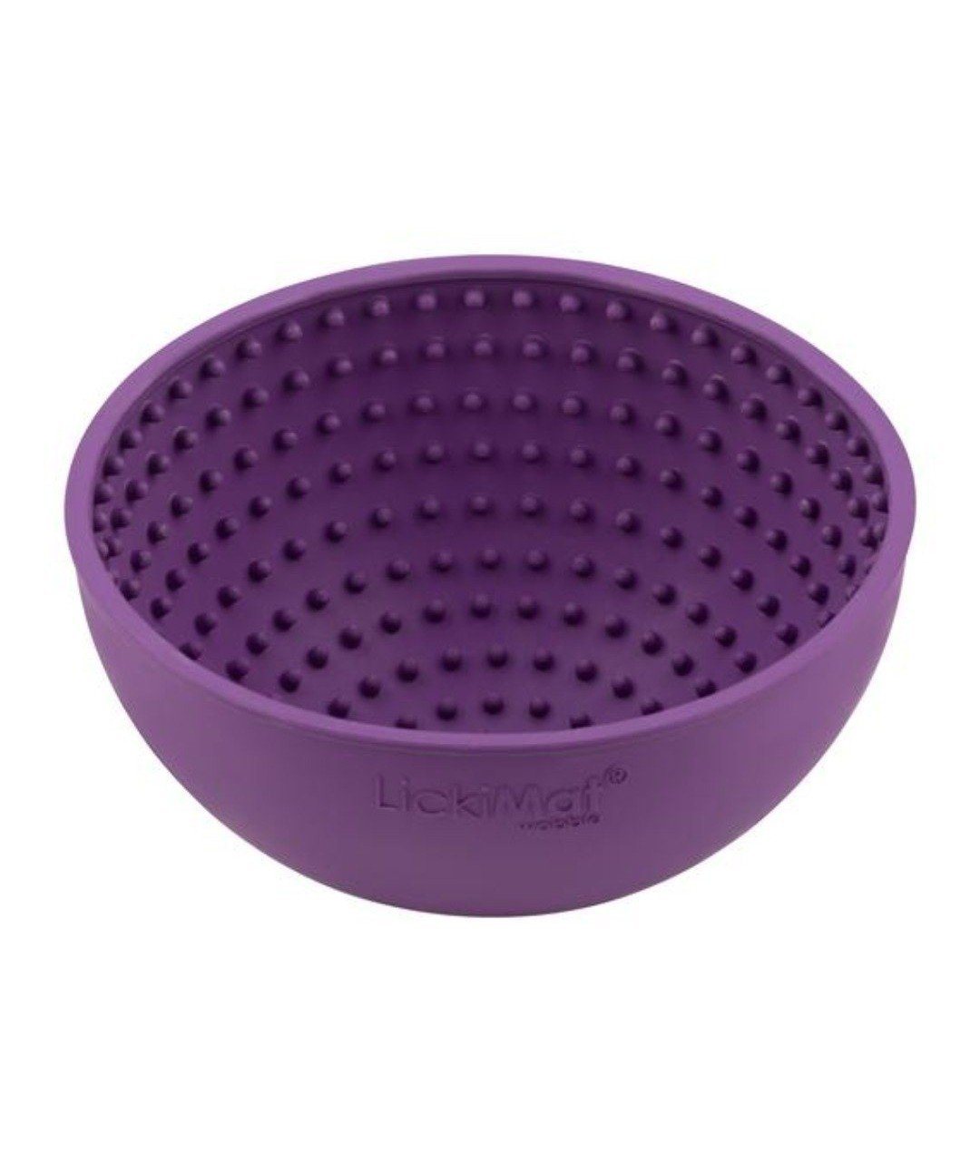 Lickimat Wobble Pet Bowl Lickmat Rover Purple 