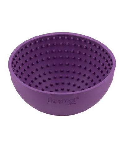 Lickimat Wobble Pet Bowl Lickmat Rover Purple 
