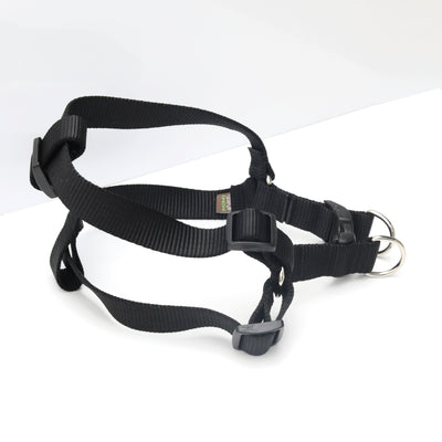 Mimi Green Classic Webbing Step-In Dog Harness Harness Mimi Green Black XS 