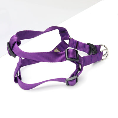 Mimi Green Classic Webbing Step-In Dog Harness Harness Mimi Green Purple XS 