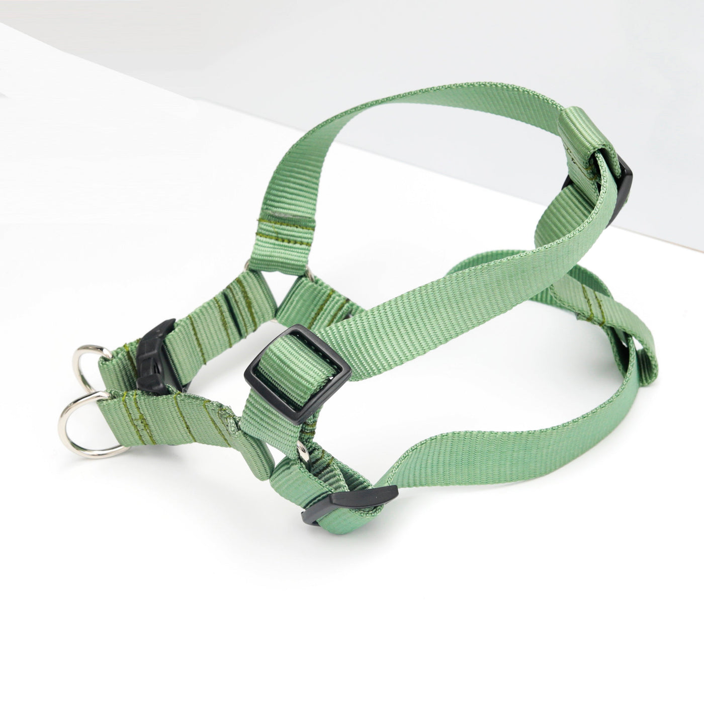 Mimi Green Classic Webbing Step-In Dog Harness Harness Mimi Green Sage XS 