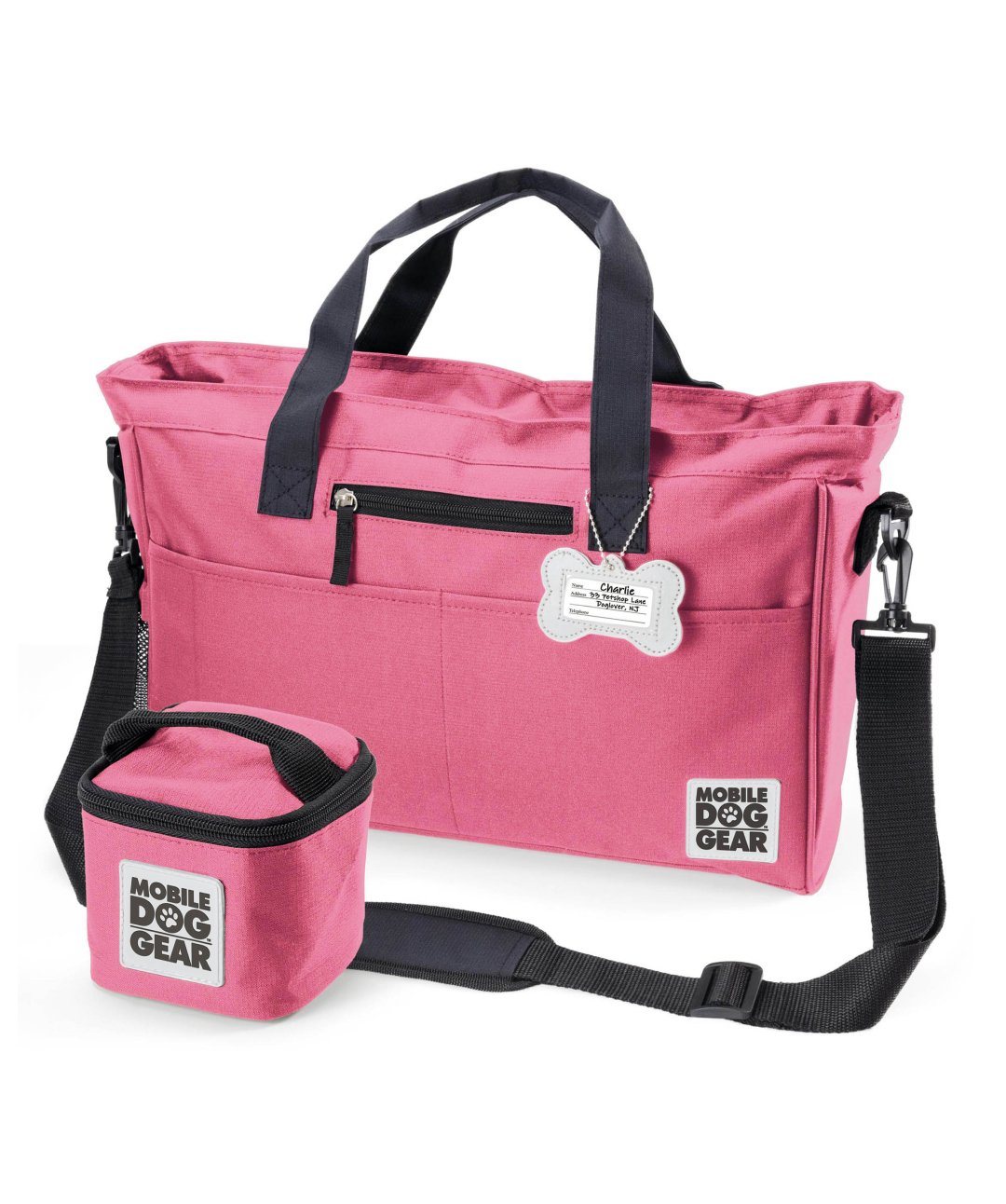 Mobile Dog Gear™ Day Away® Tote Bag Travel Bag Overland LLC Pink 