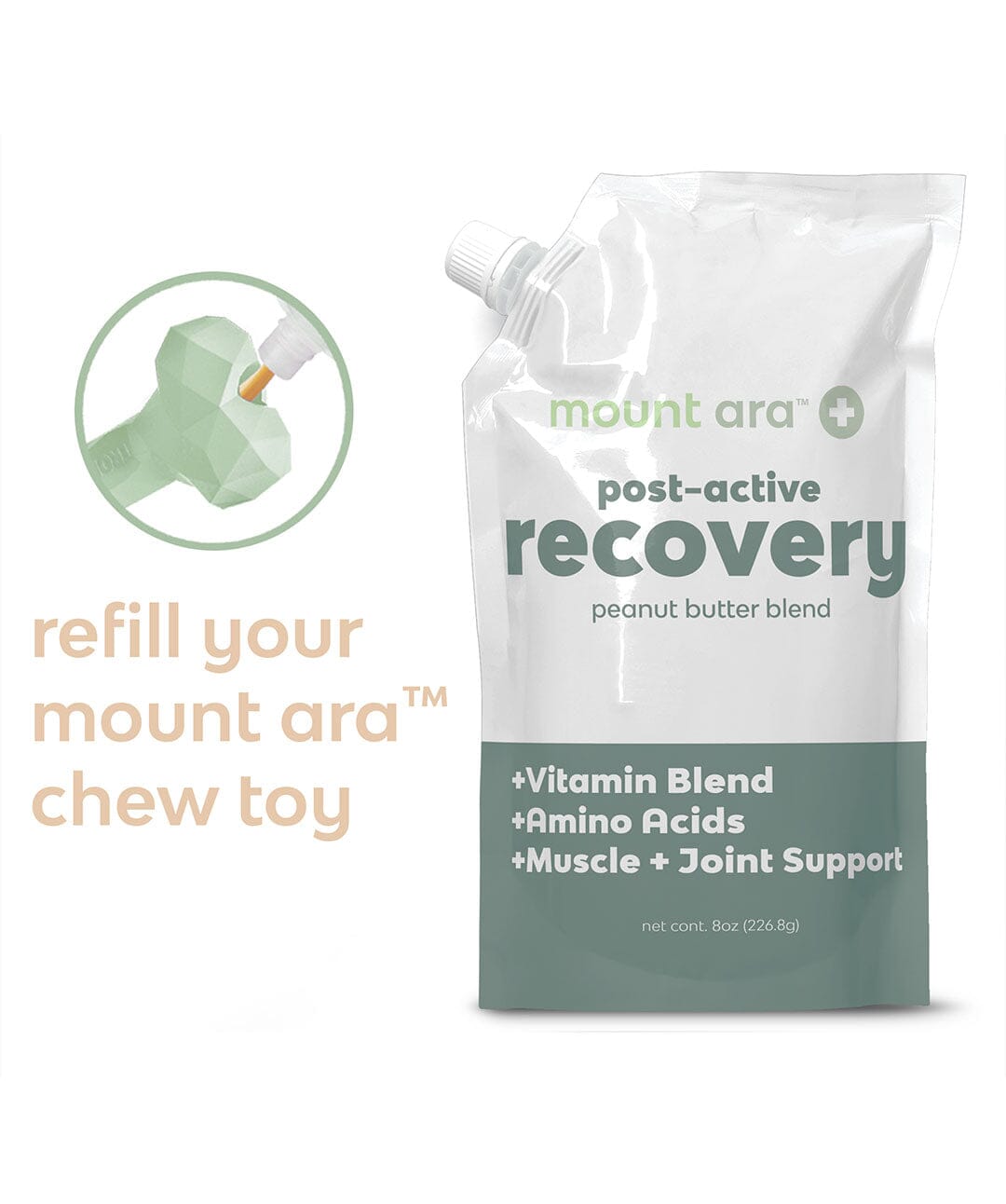 Mount Ara Post-Active Recovery Peanut Butter Dog Treat Dog Treats Rover 