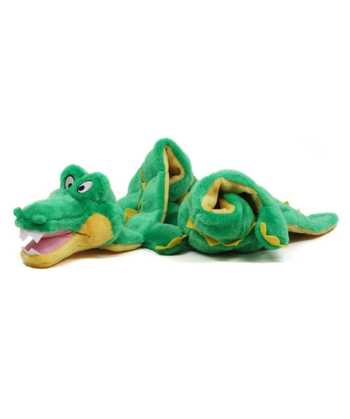 Squeaker Matz Plush Dog Toy, Gator