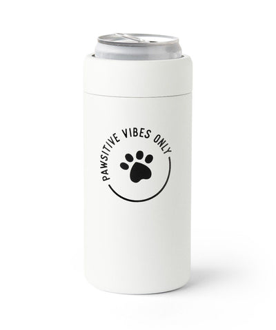 'Pawsitive Vibes Only' Miir Insulated Slim Can Chiller Can Chiller Rover 