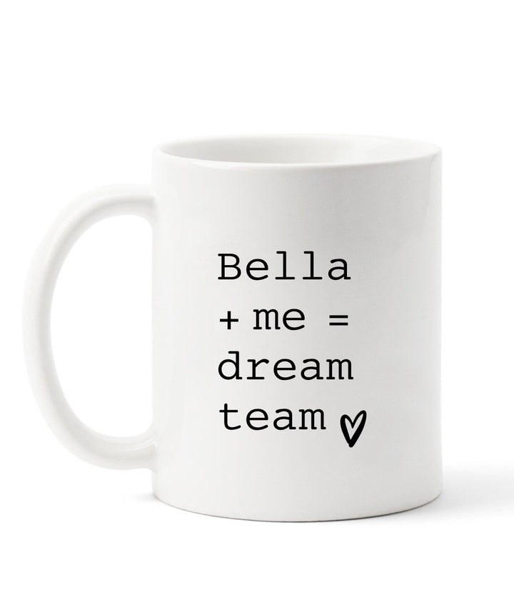 Personalized 'Dream Team' Mug Mug Rover Store 