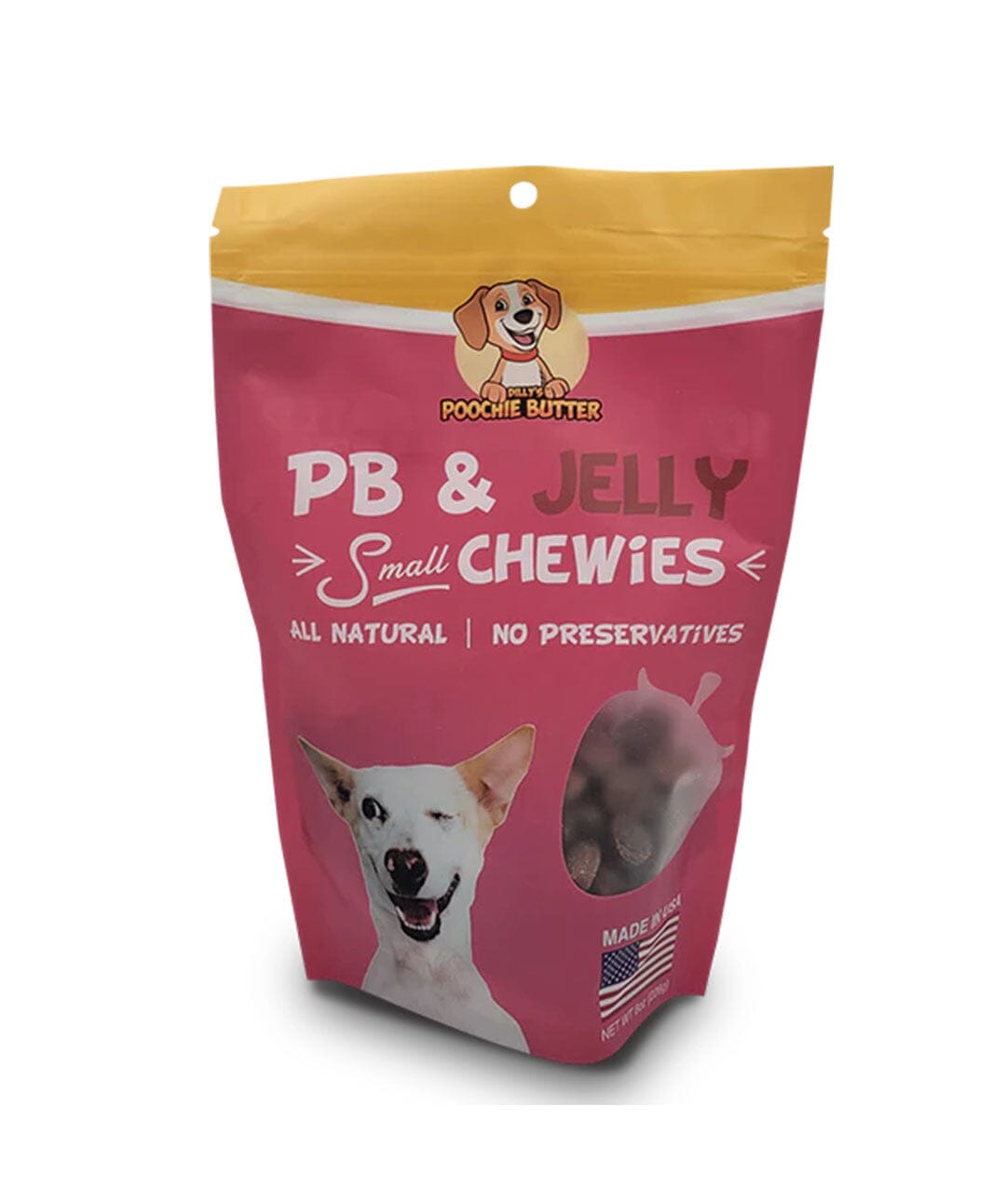 Poochie Butter Peanut Butter & Jelly Small Chewies Dog Treats Dog Treats Rover 