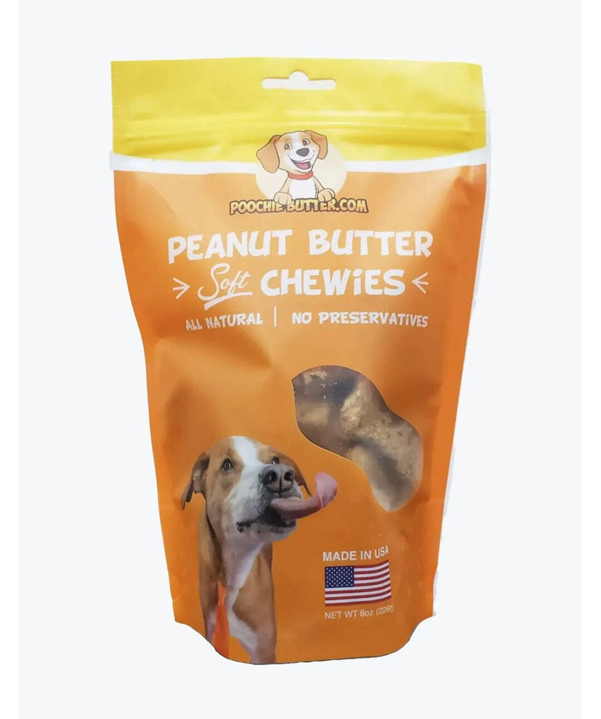 Poochie Butter Peanut Butter Soft Chewies Dog Treats Rover Store