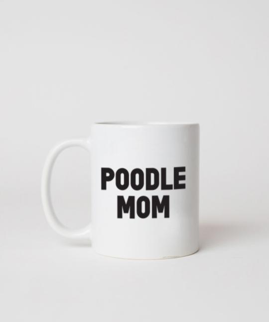 Poodle ‘Mom’ Mug Mug Rover Store 