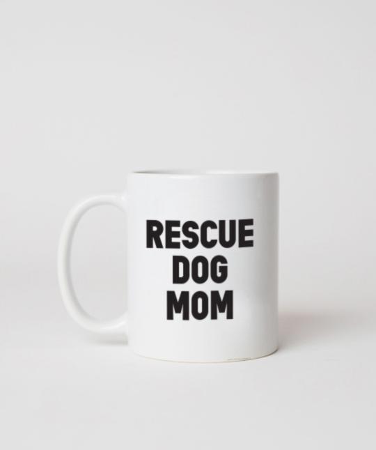 Rescue Dog ‘Mom’ Mug Mug Rover Store 