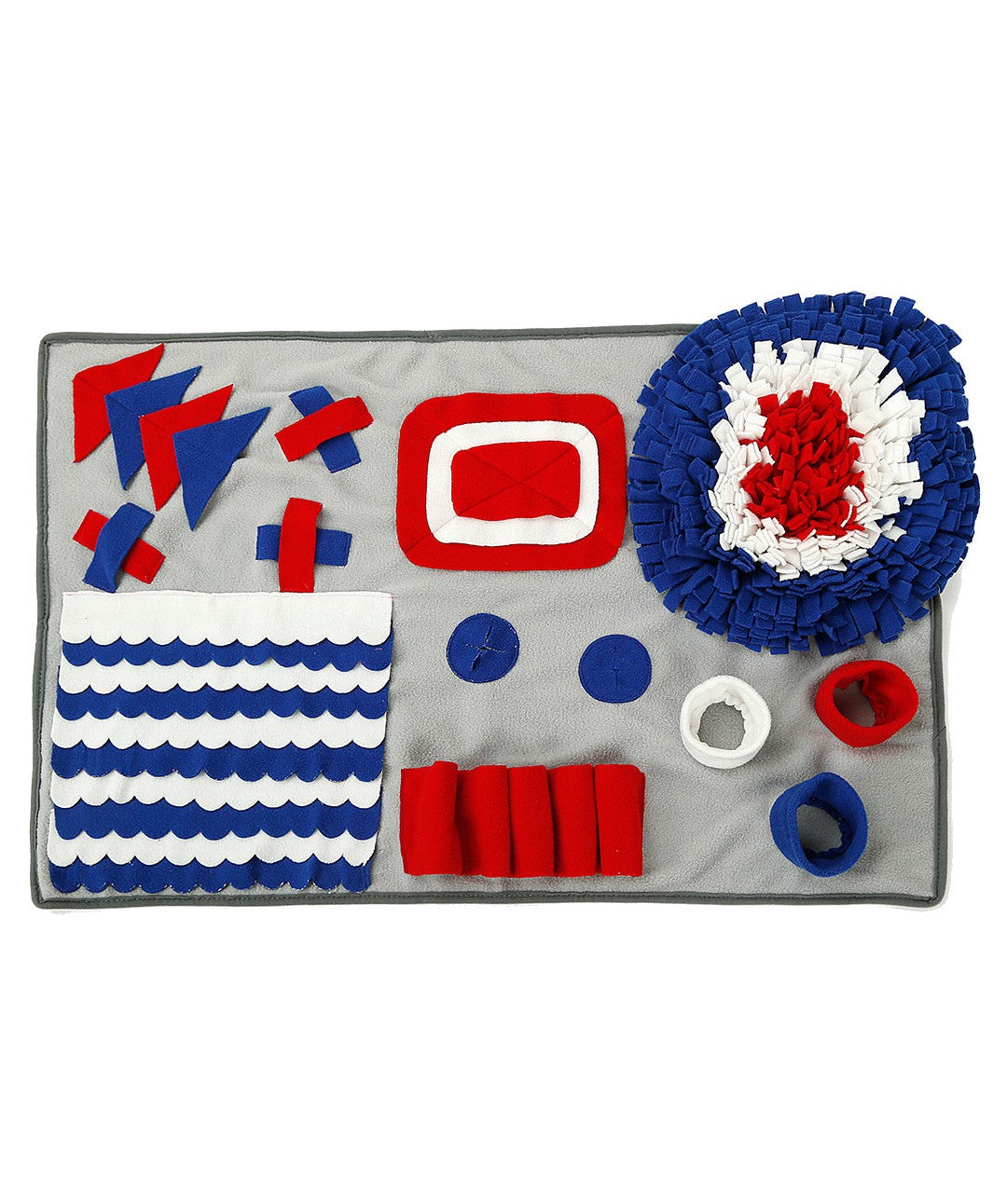 Sniffer Snack Feeding Snuffle Mat Snuffle Mat Rover Gray 